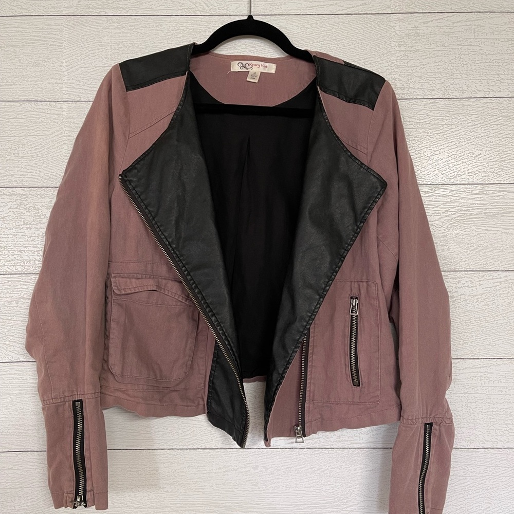 Moto Style Fall Jacket
